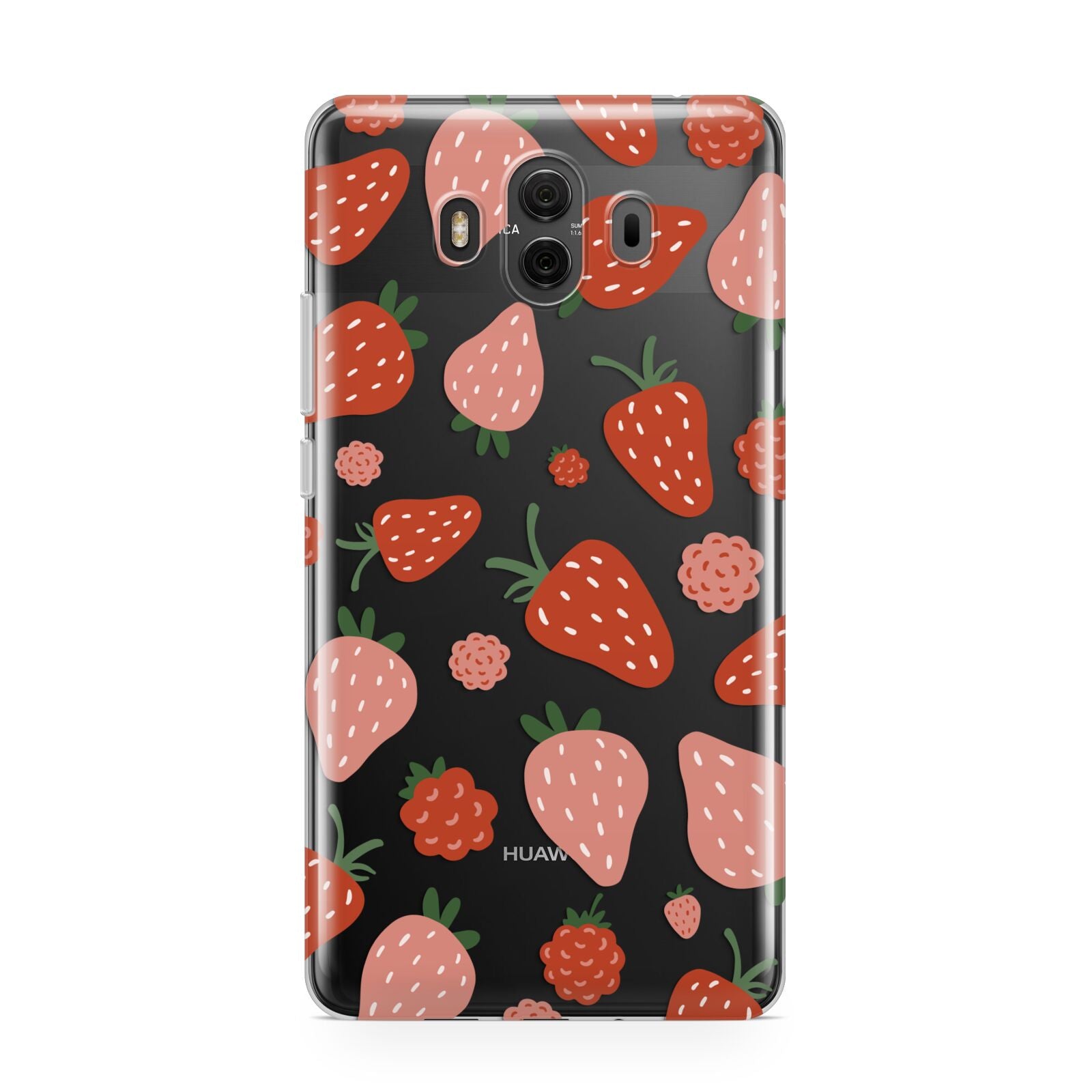 Strawberry Huawei Mate 10 Protective Phone Case