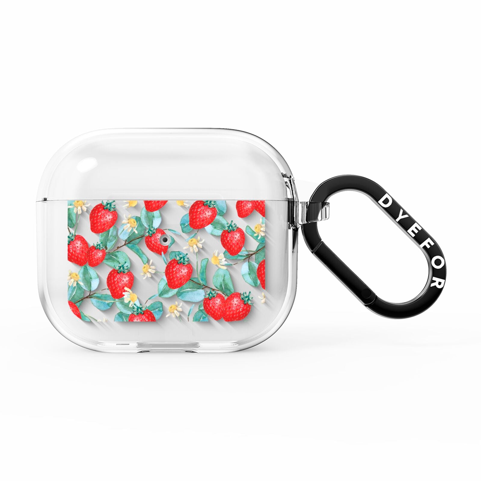 Strawberry Plant AirPods Clear Case 3rd Gen