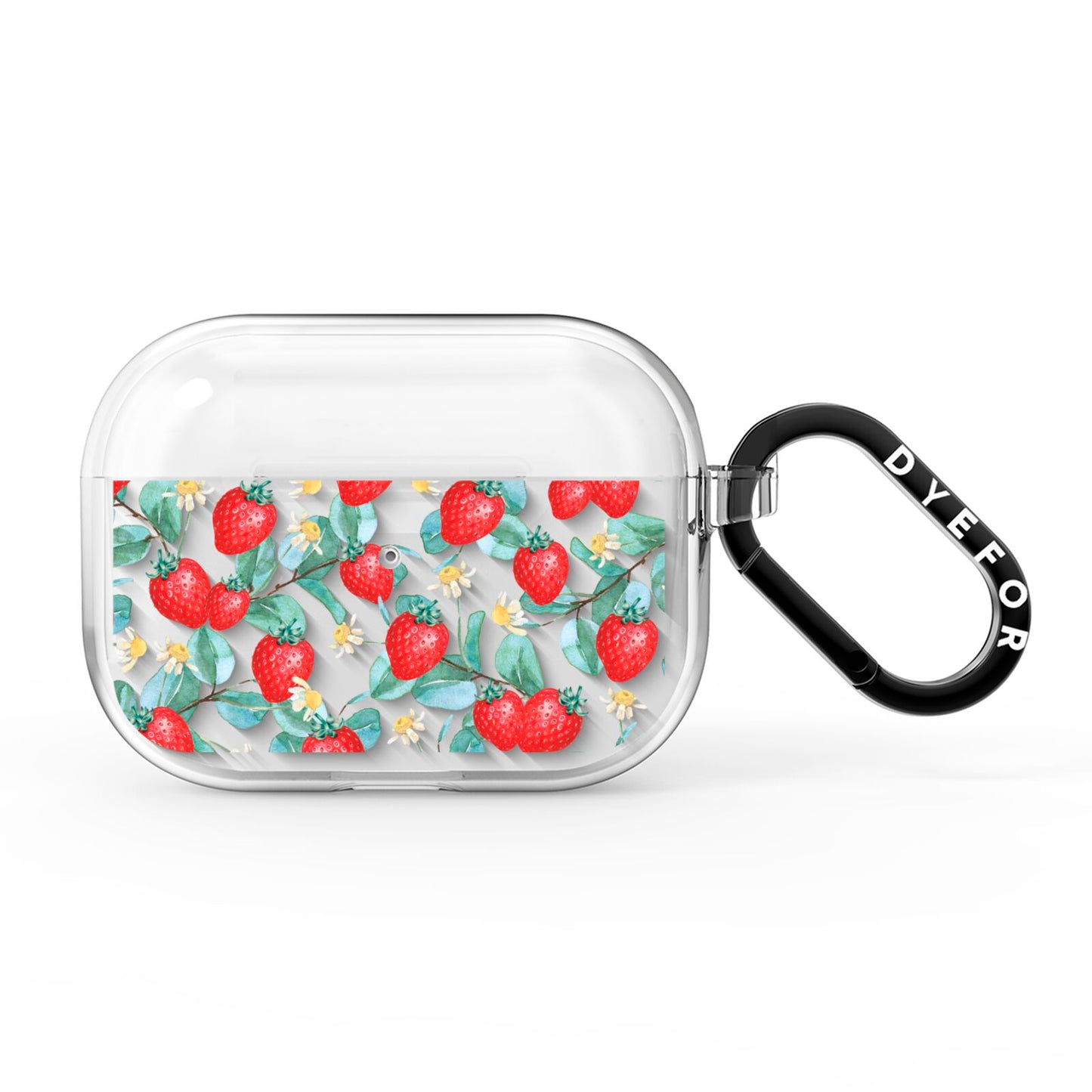 Strawberry Plant AirPods Pro Clear Case