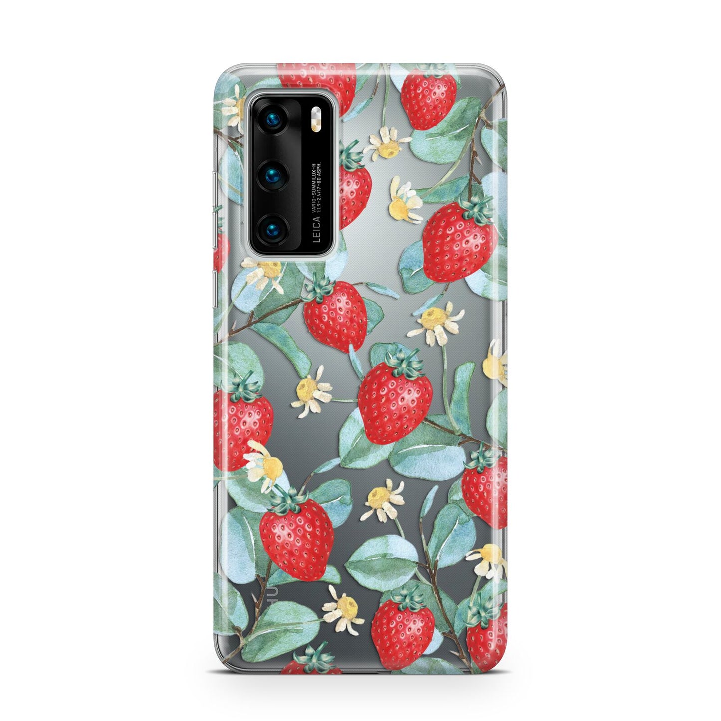 Strawberry Plant Huawei P40 Phone Case