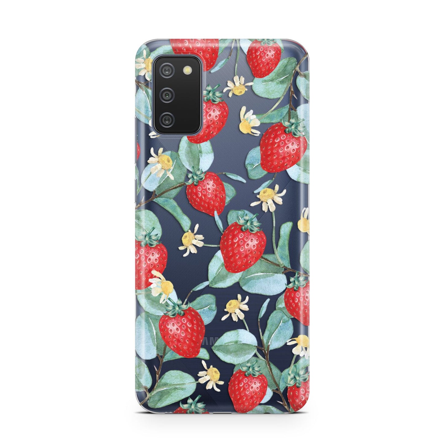 Strawberry Plant Samsung A02s Case