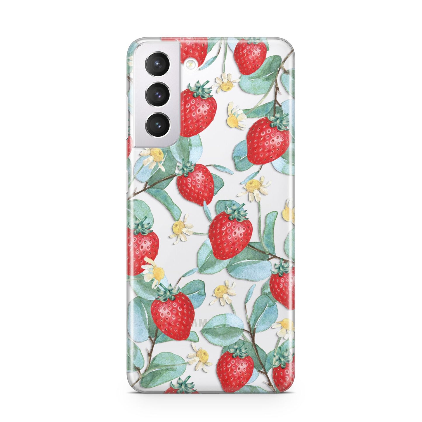 Strawberry Plant Samsung S21 Case