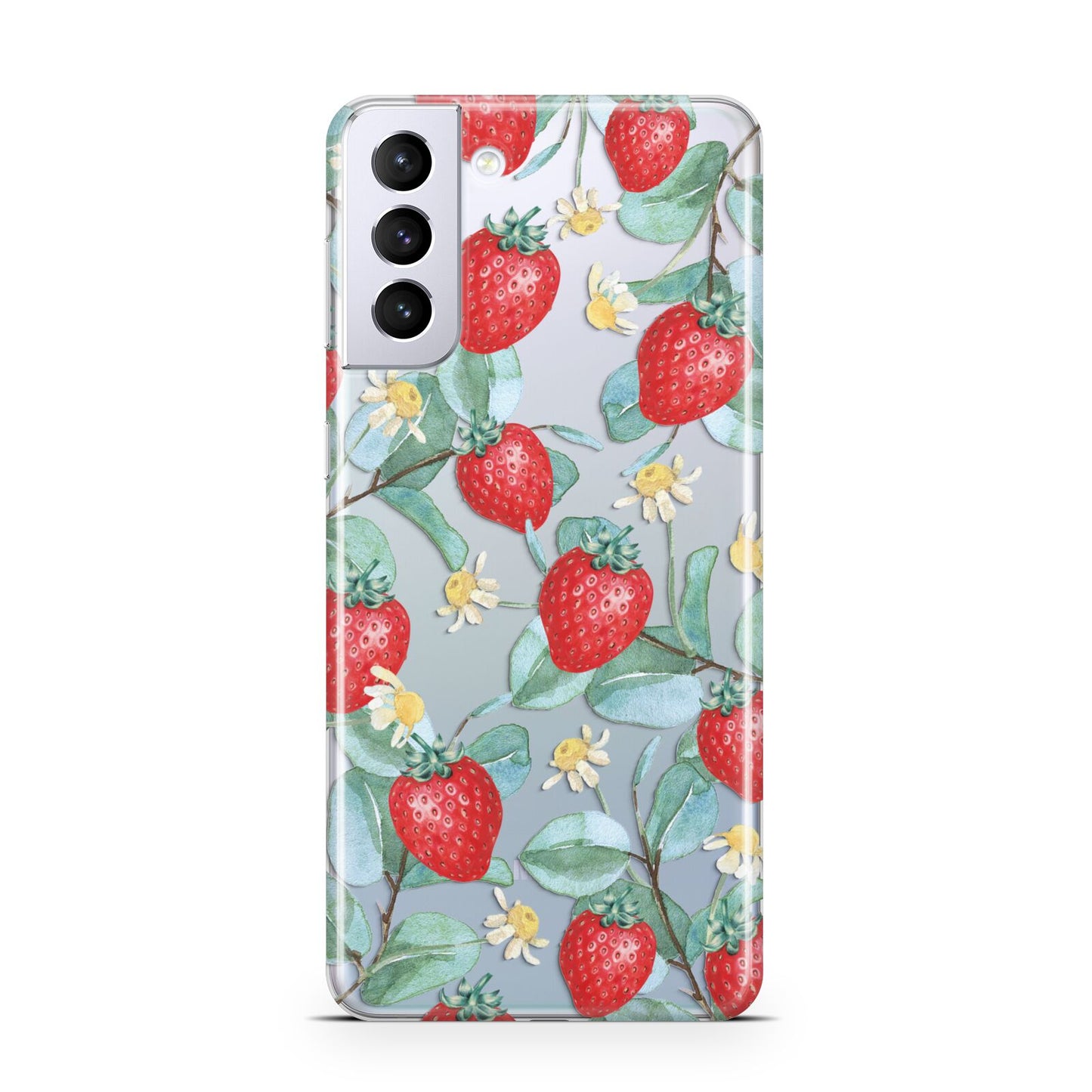 Strawberry Plant Samsung S21 Plus Case