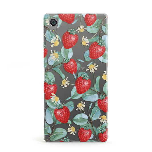 Strawberry Plant Sony Xperia Case