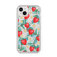 Strawberry Plant iPhone 14 Plus Clear Tough Case Starlight