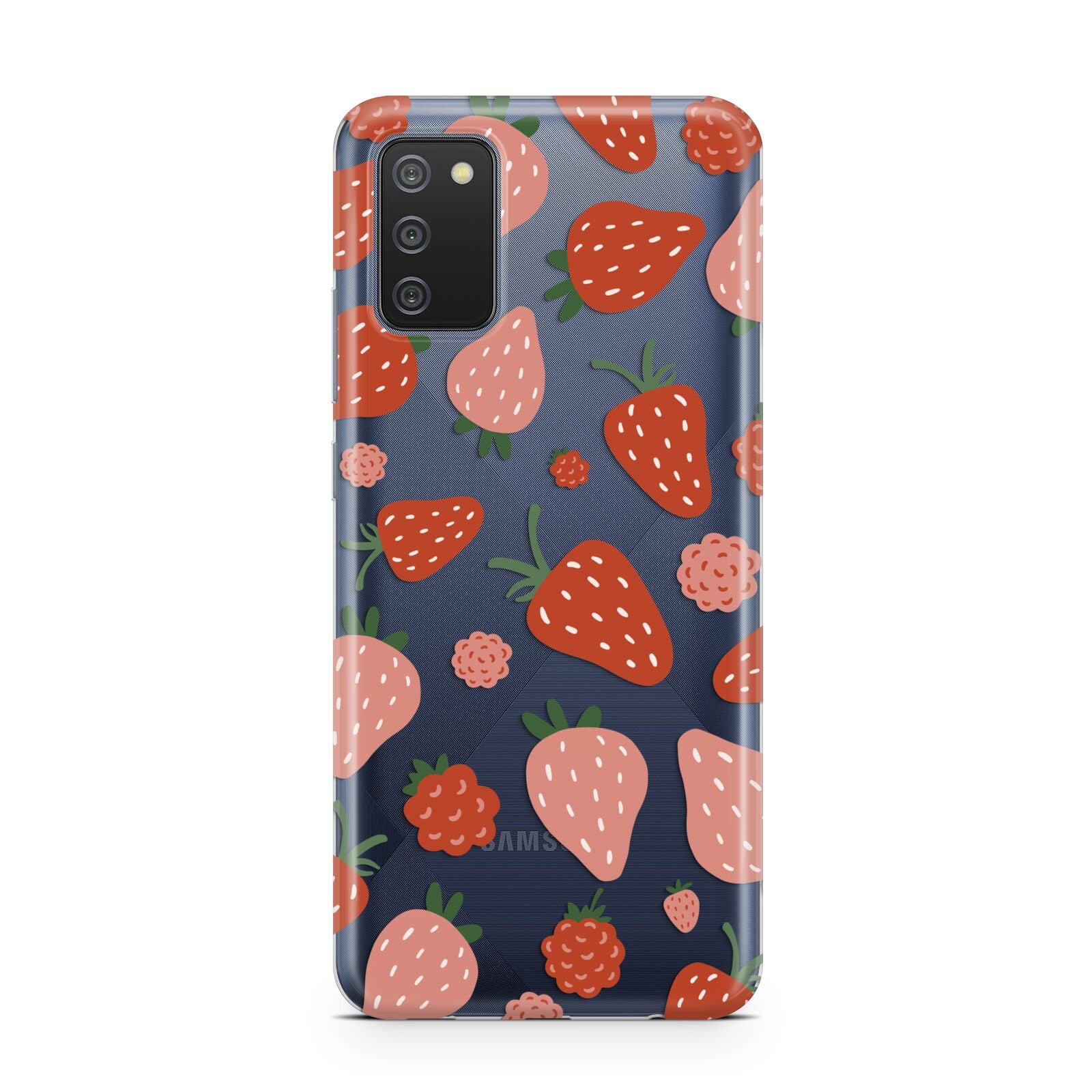 Strawberry Samsung A02s Case