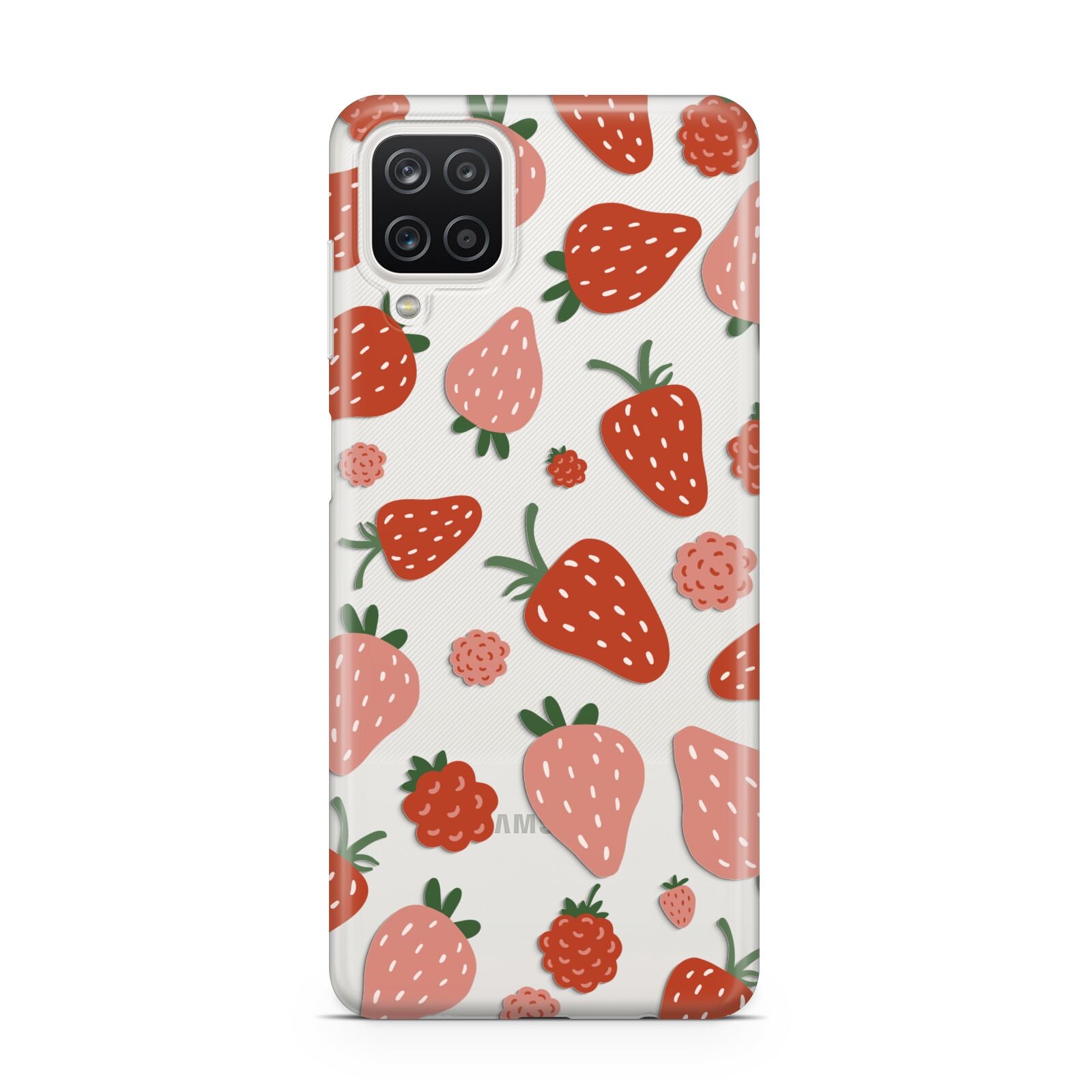 Strawberry Samsung A12 Case