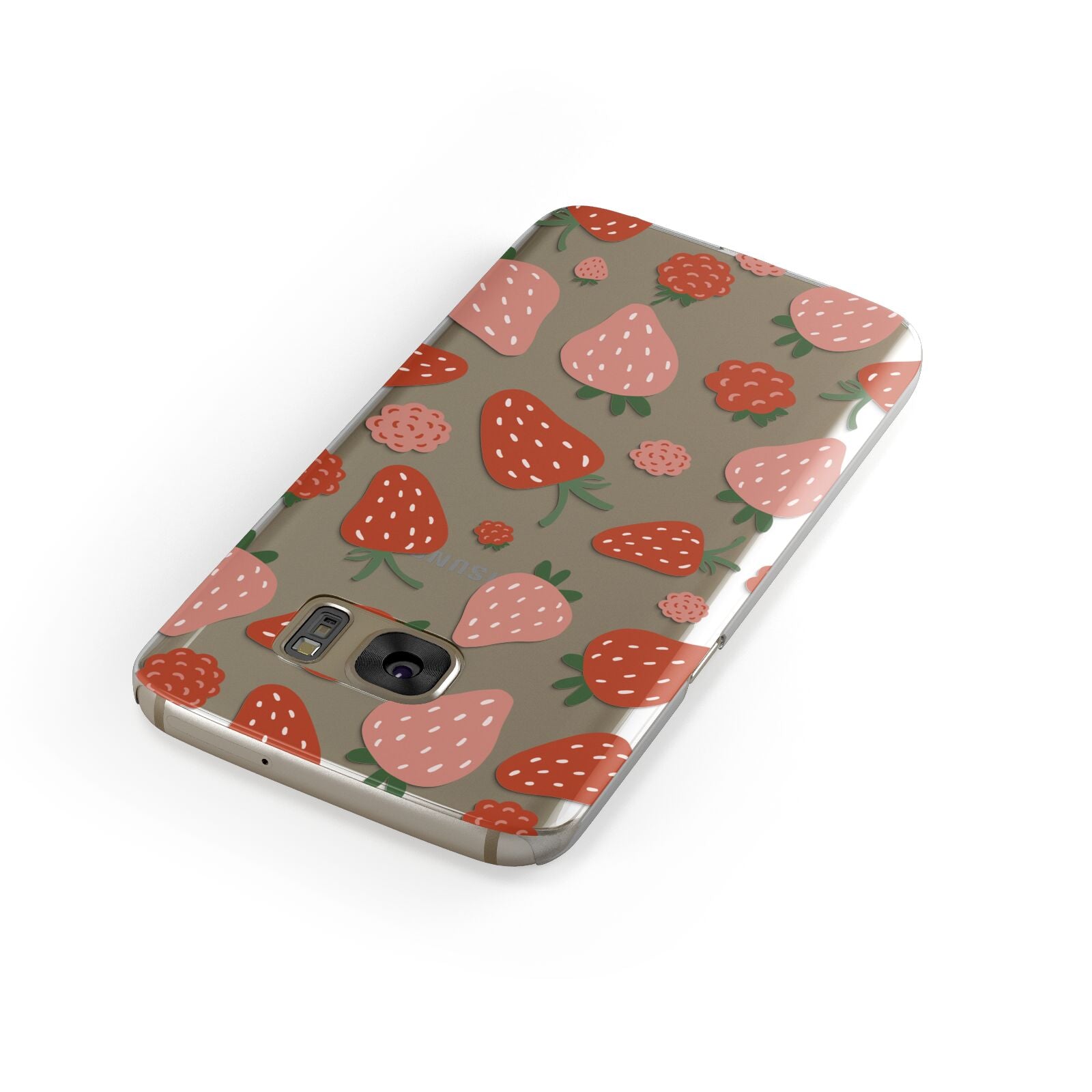 Strawberry Samsung Galaxy Case Front Close Up