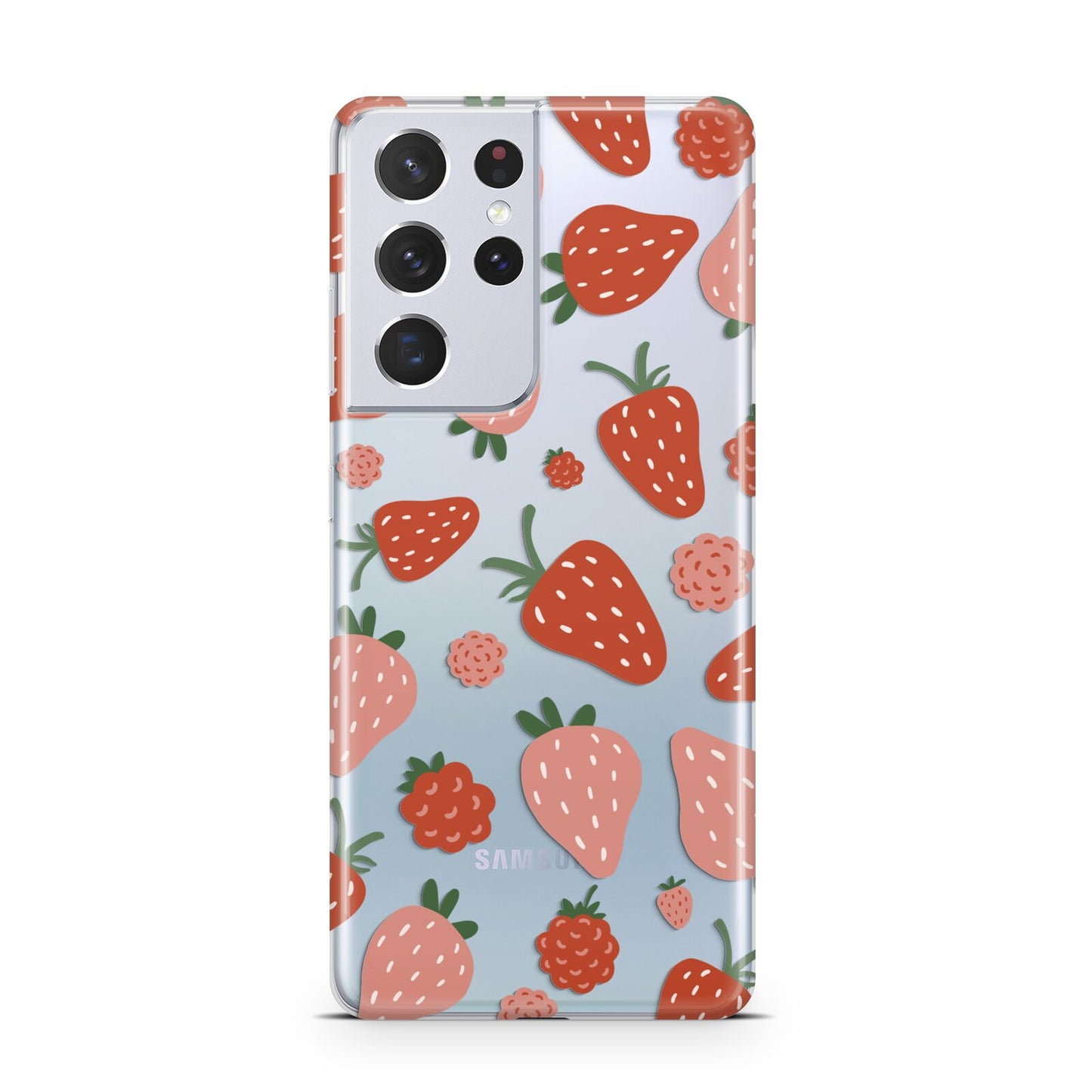 Strawberry Samsung S21 Ultra Case