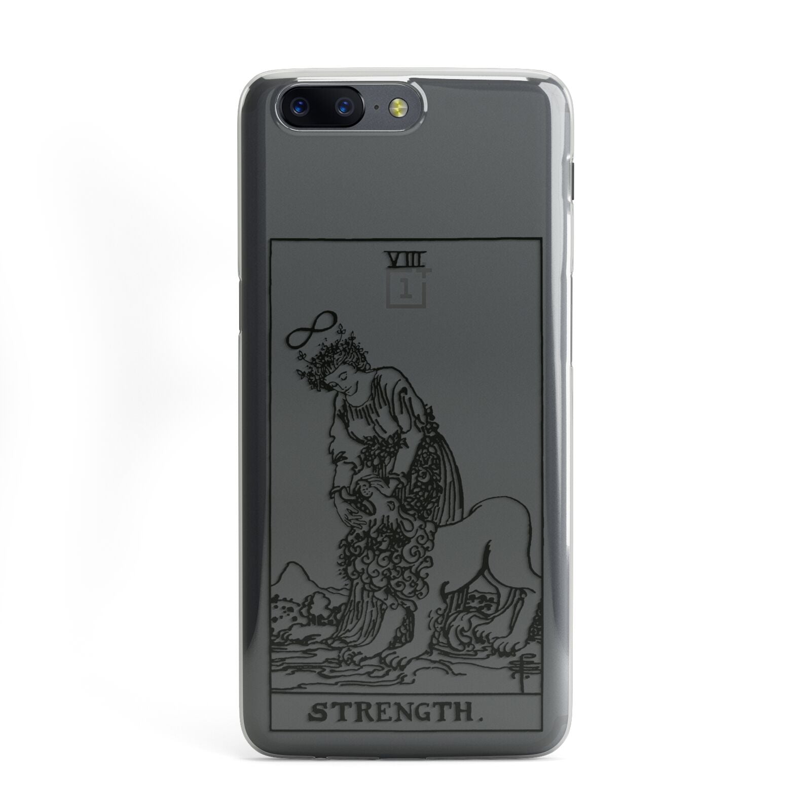 Strength Monochrome Tarot Card OnePlus Case