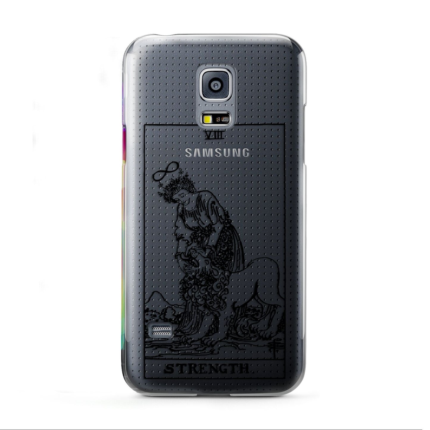 Strength Monochrome Tarot Card Samsung Galaxy S5 Mini Case