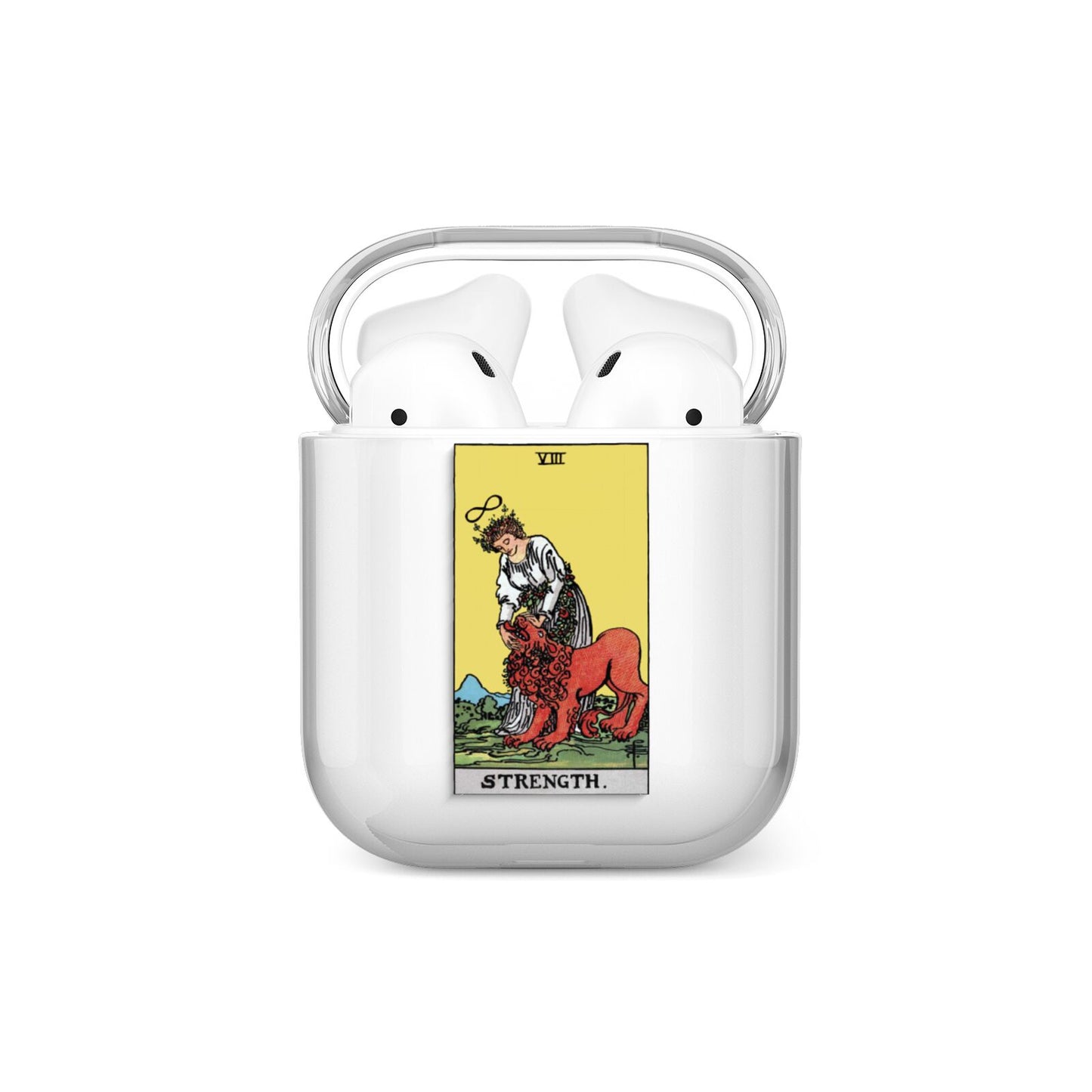 Strength Tarot Card AirPods Case