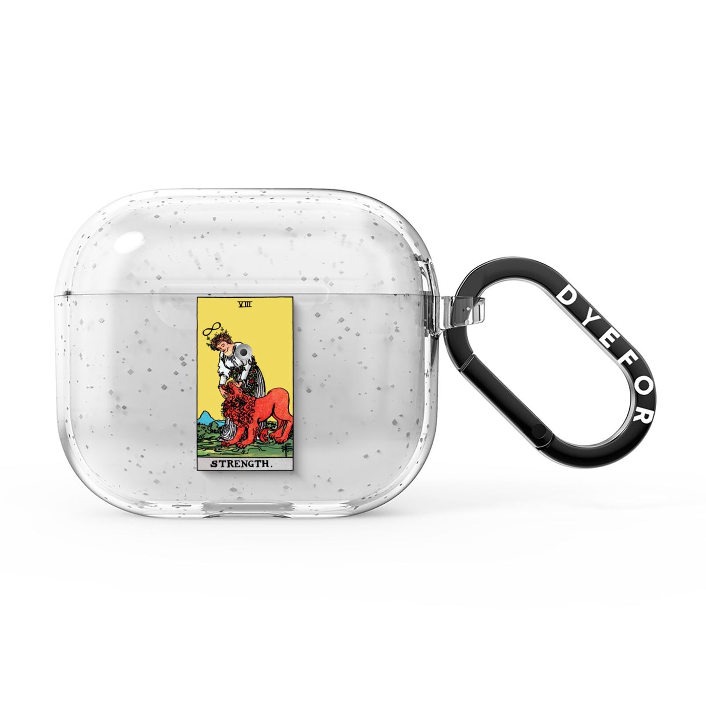 Strength Tarot Card AirPods Glitter Case 3rd Gen