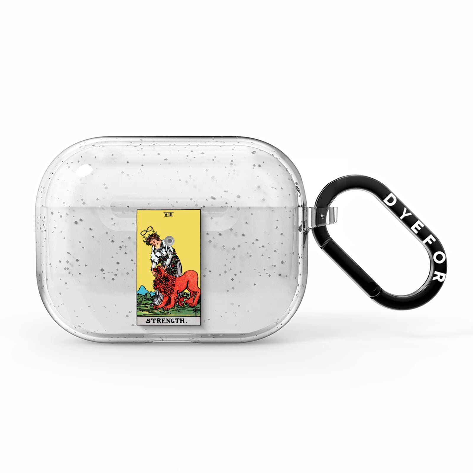 Strength Tarot Card AirPods Pro Glitter Case