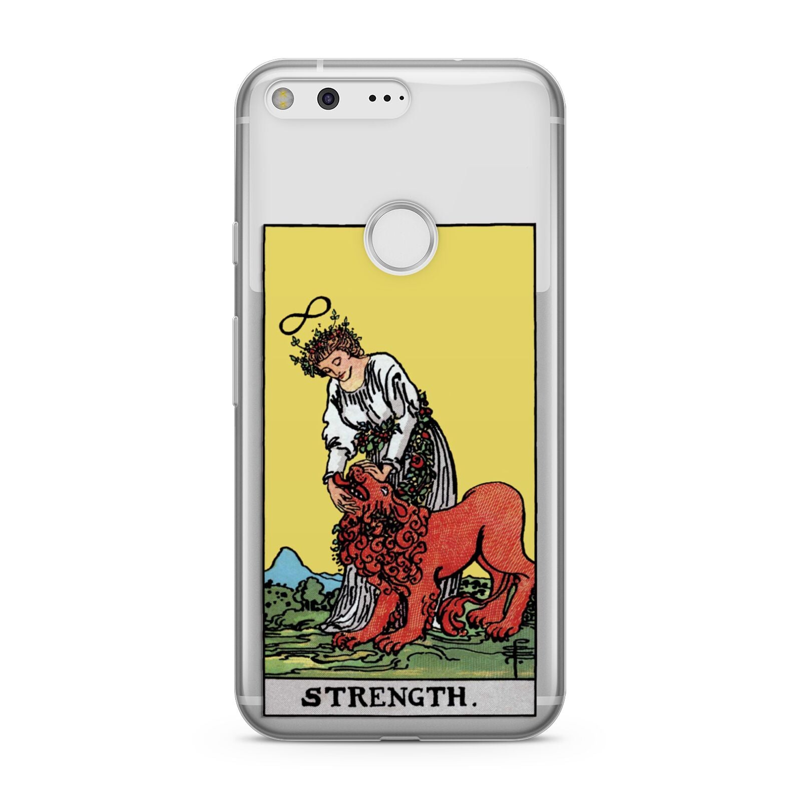 Strength Tarot Card Google Pixel Case