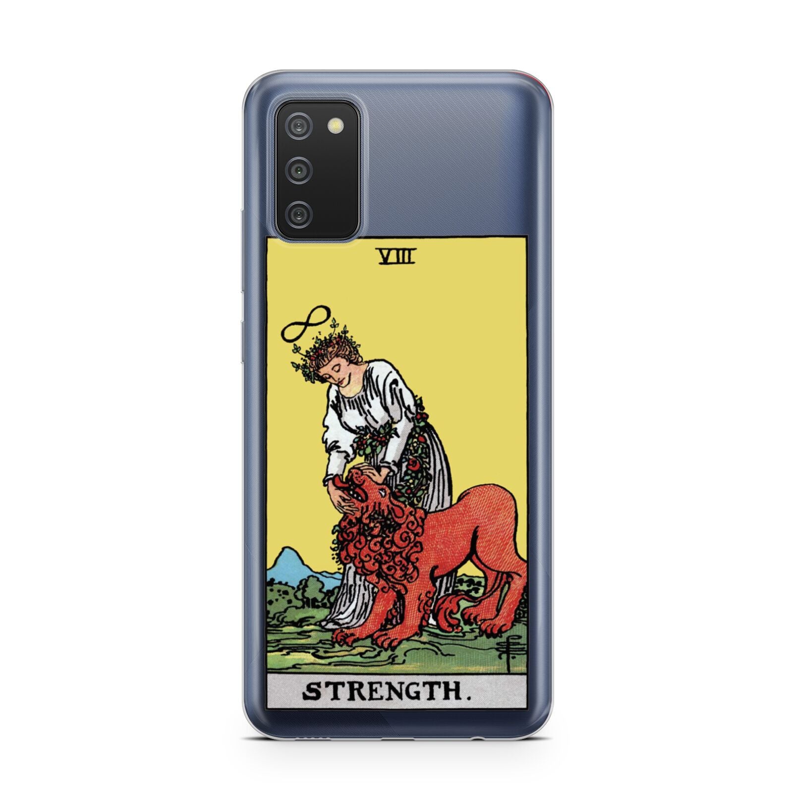 Strength Tarot Card Samsung A02s Case