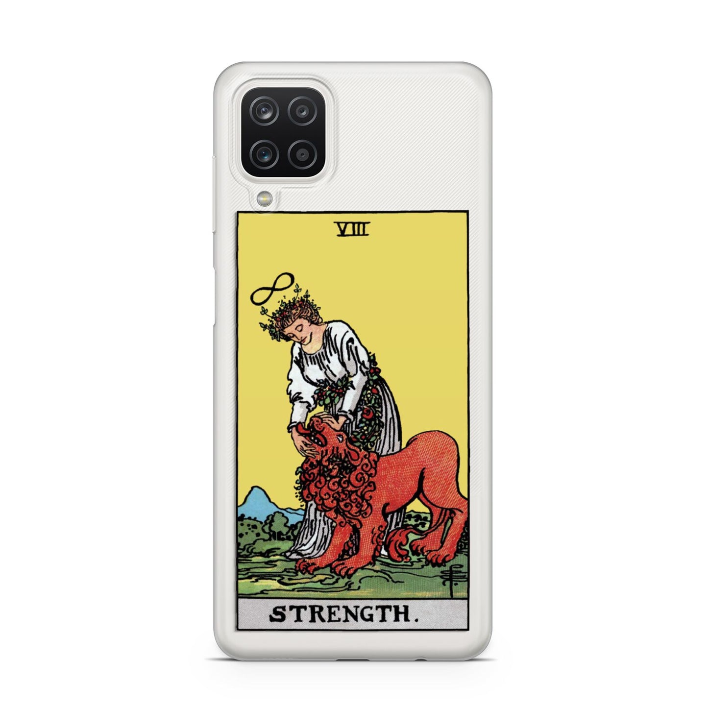 Strength Tarot Card Samsung A12 Case