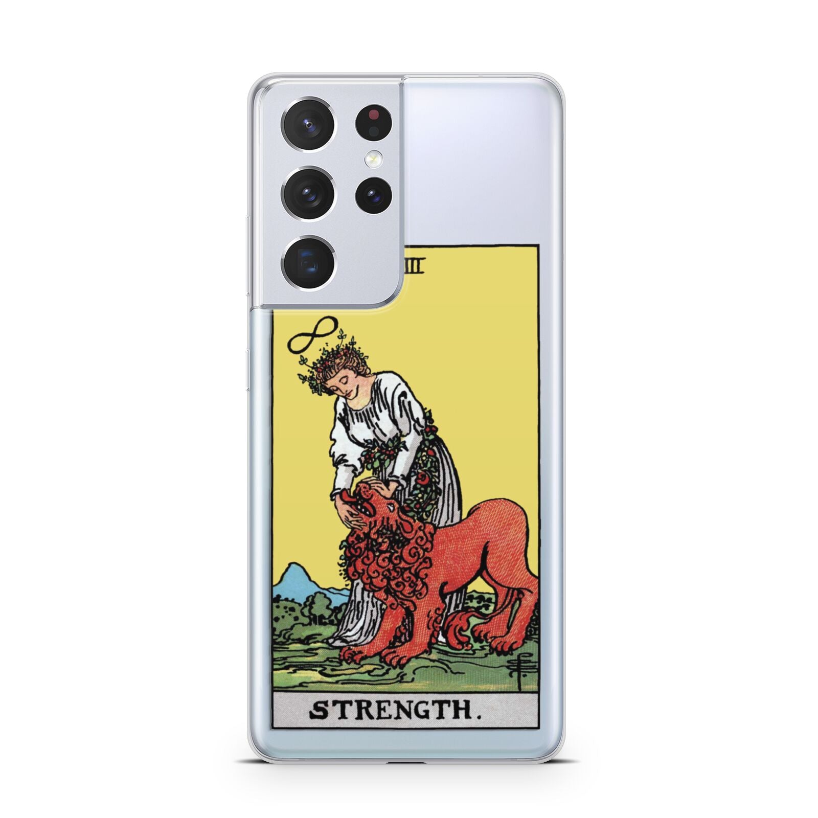 Strength Tarot Card Samsung S21 Ultra Case