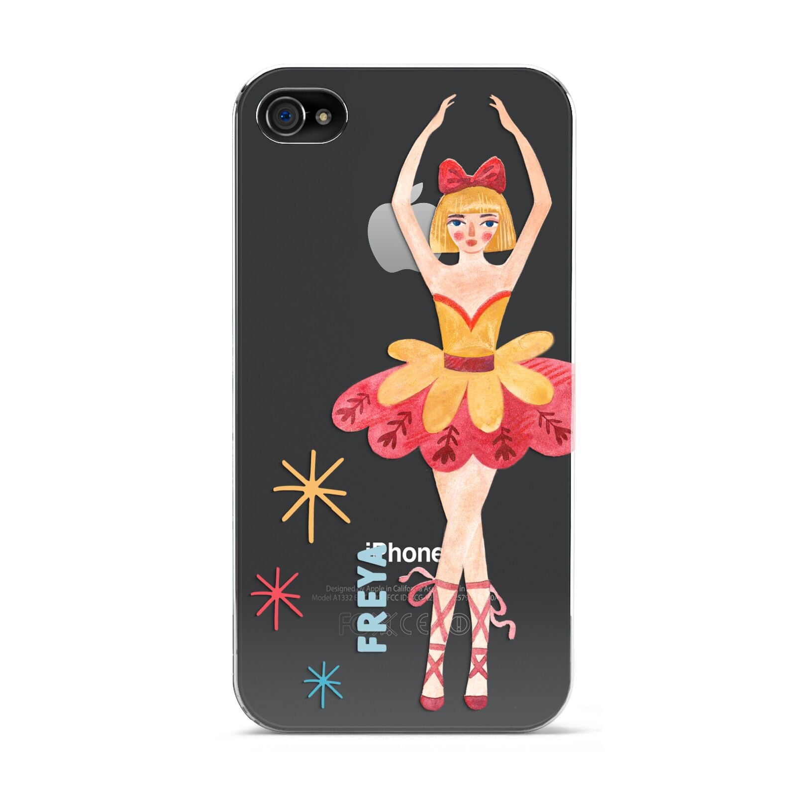 Sugarplum Nutcracker Personalised Apple iPhone 4s Case