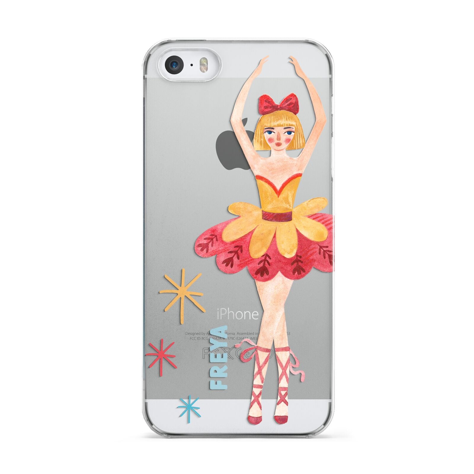 Sugarplum Nutcracker Personalised Apple iPhone 5 Case