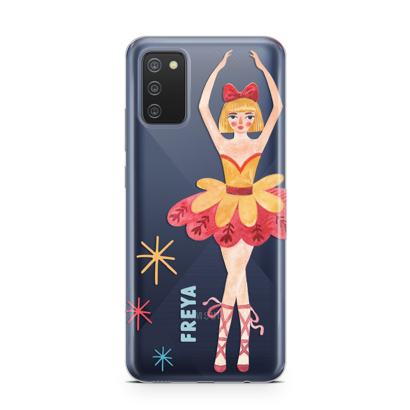 Sugarplum Nutcracker Personalised Samsung A02s Case