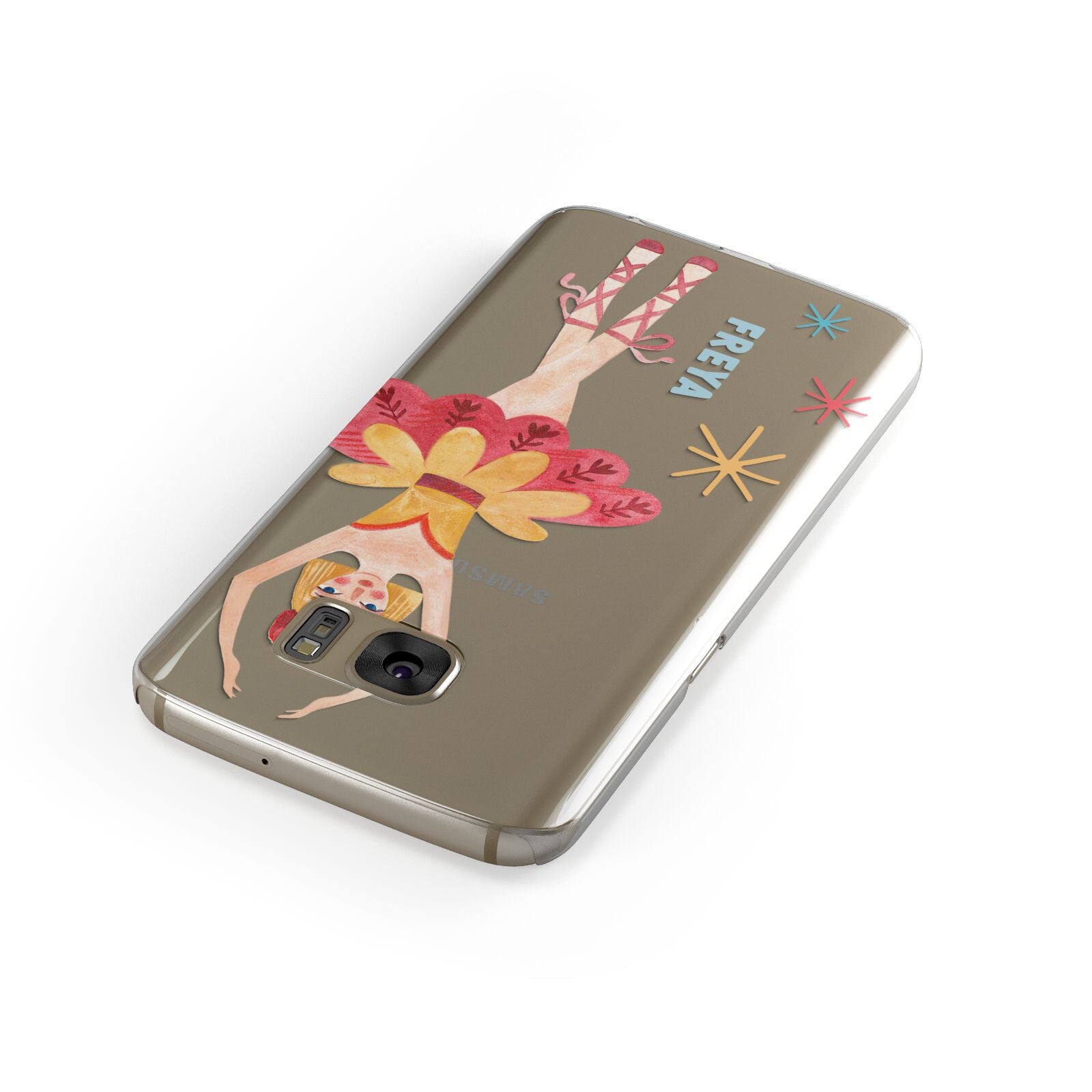 Sugarplum Nutcracker Personalised Samsung Galaxy Case Front Close Up