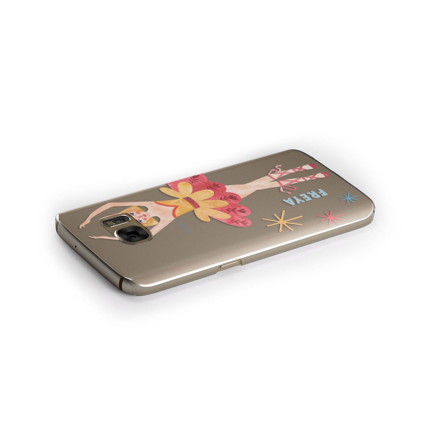 Sugarplum Nutcracker Personalised Samsung Galaxy Case Side Close Up