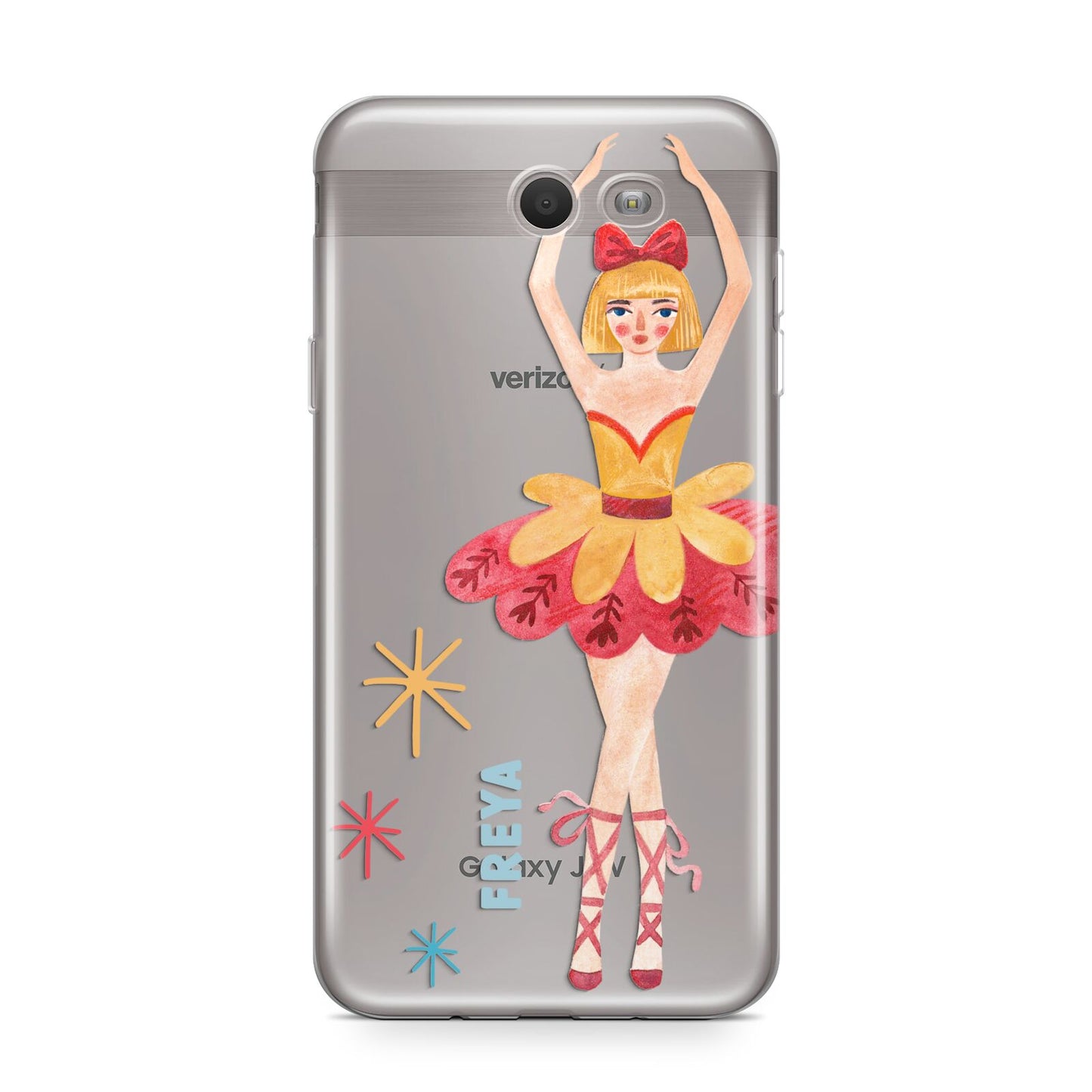 Sugarplum Nutcracker Personalised Samsung Galaxy J7 2017 Case