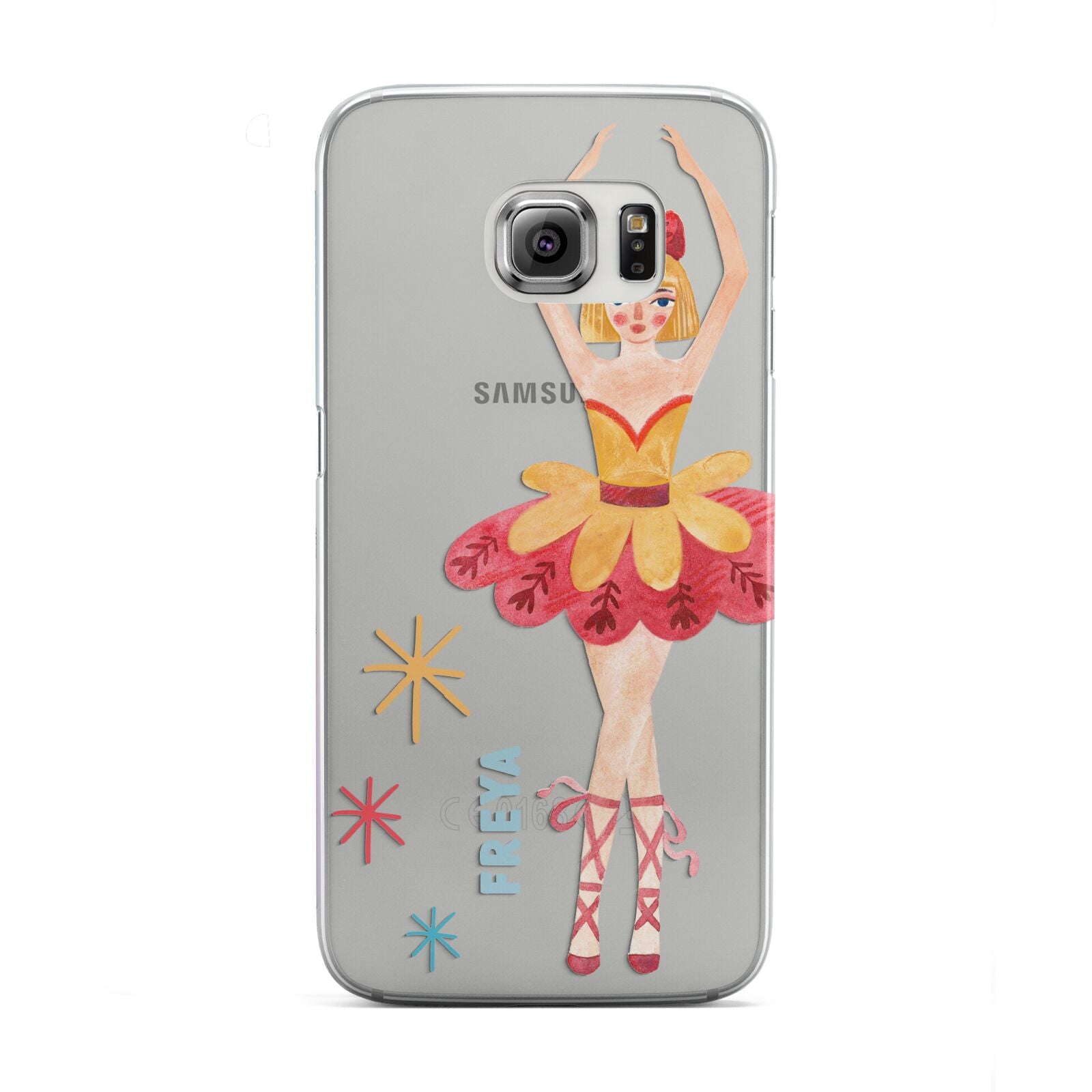 Sugarplum Nutcracker Personalised Samsung Galaxy S6 Edge Case