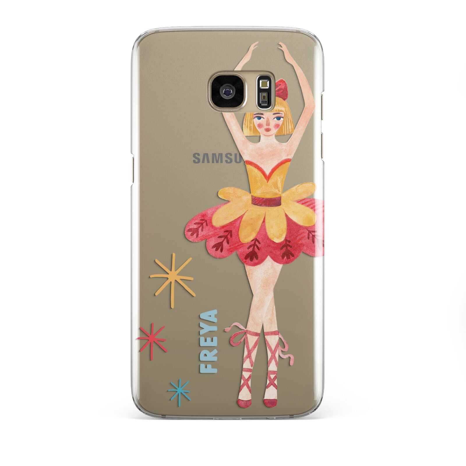 Sugarplum Nutcracker Personalised Samsung Galaxy S7 Edge Case