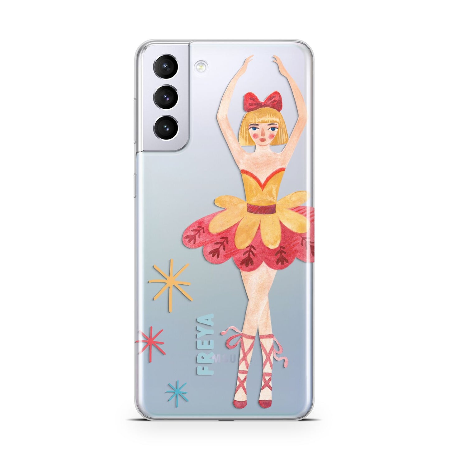 Sugarplum Nutcracker Personalised Samsung S21 Plus Case