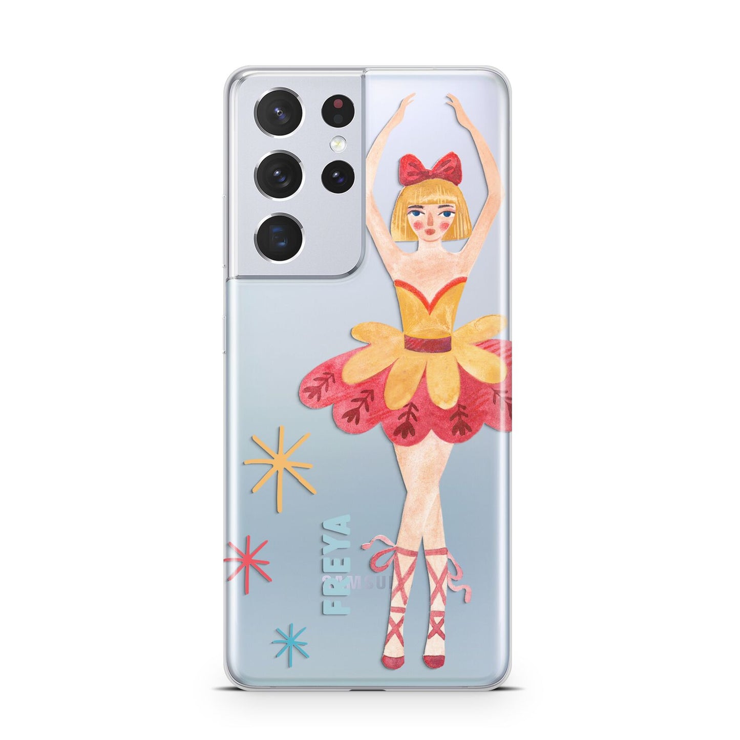 Sugarplum Nutcracker Personalised Samsung S21 Ultra Case