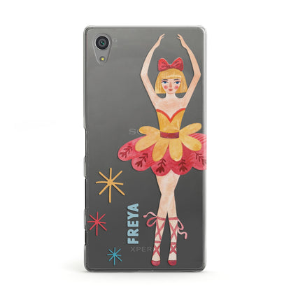 Sugarplum Nutcracker Personalised Sony Xperia Case