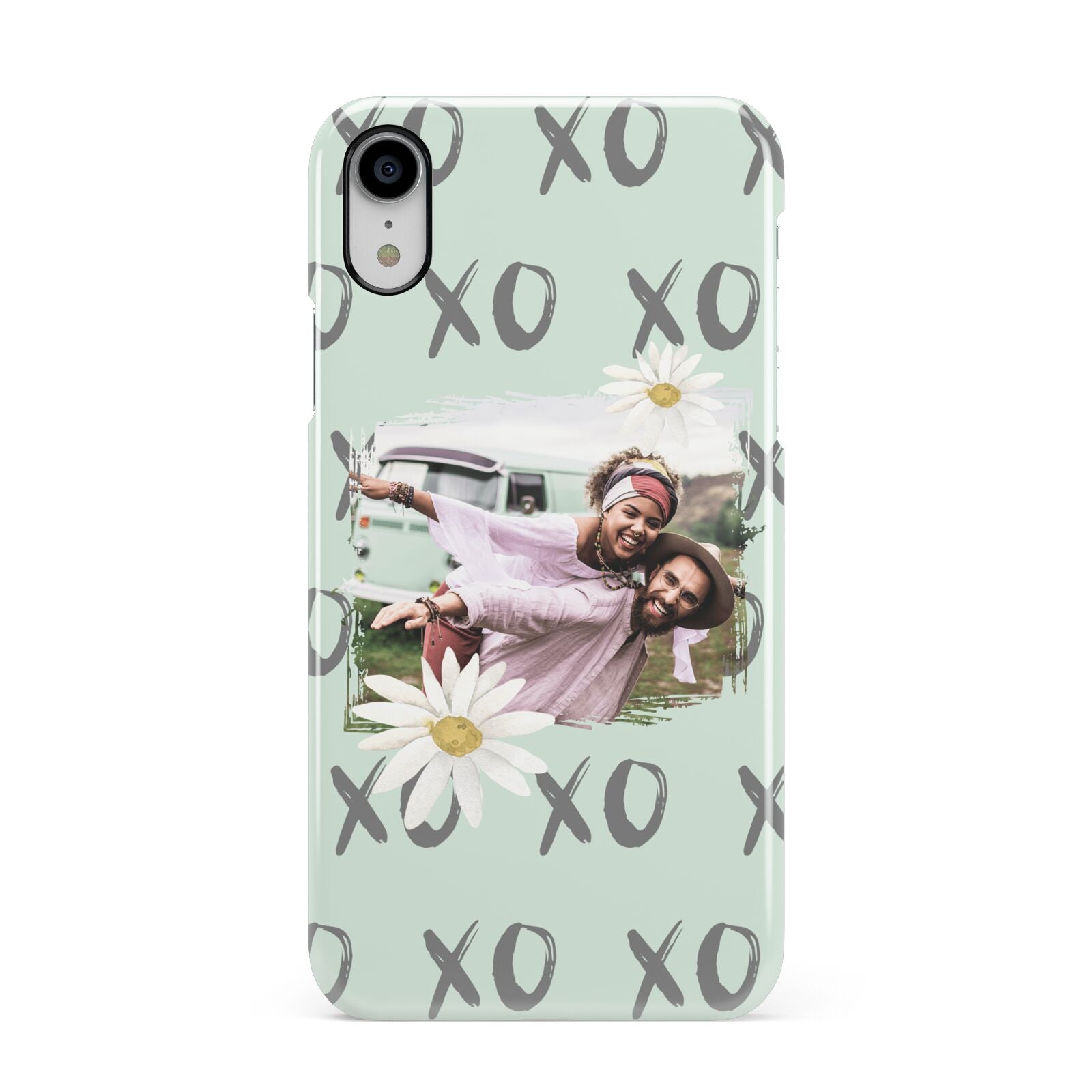 Summer Custom Photo Apple iPhone XR White 3D Snap Case