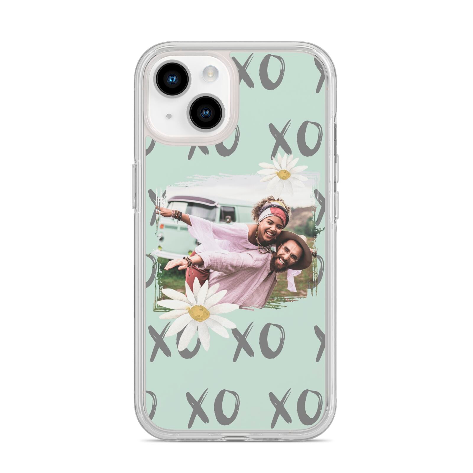 Summer Custom Photo iPhone 14 Clear Tough Case Starlight