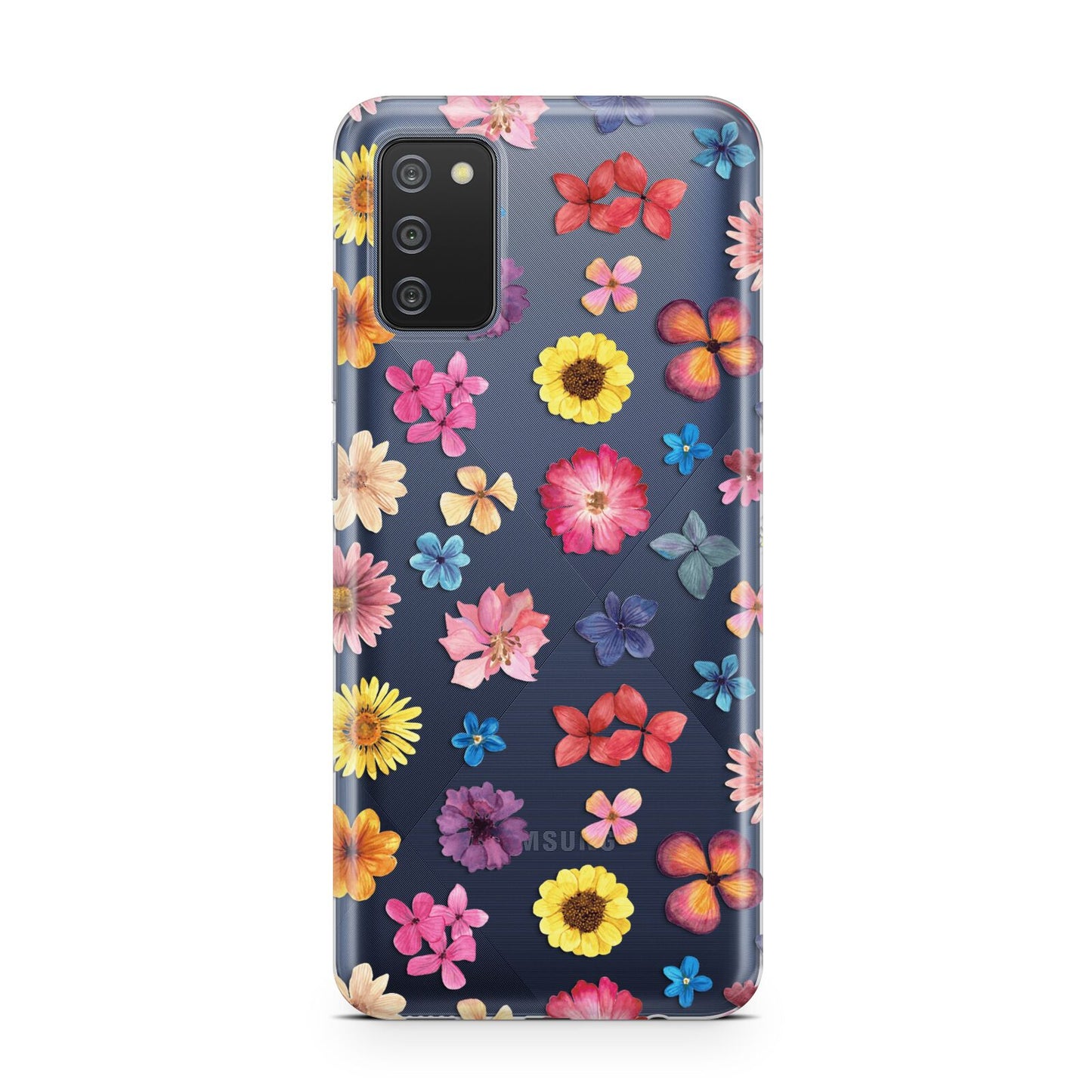 Summer Floral Samsung A02s Case