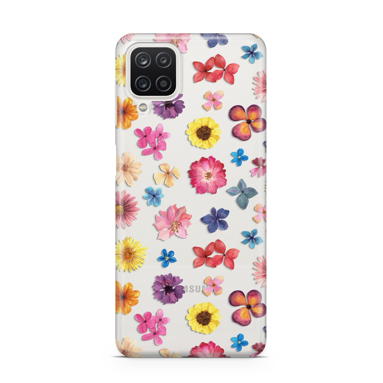 Summer Floral Samsung A12 Case