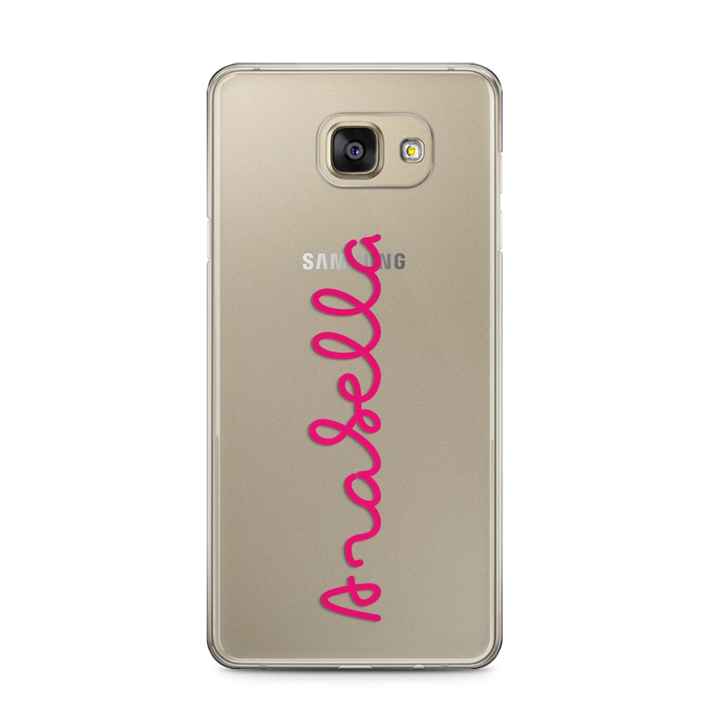 Summer Love Samsung Galaxy A5 2016 Case on gold phone