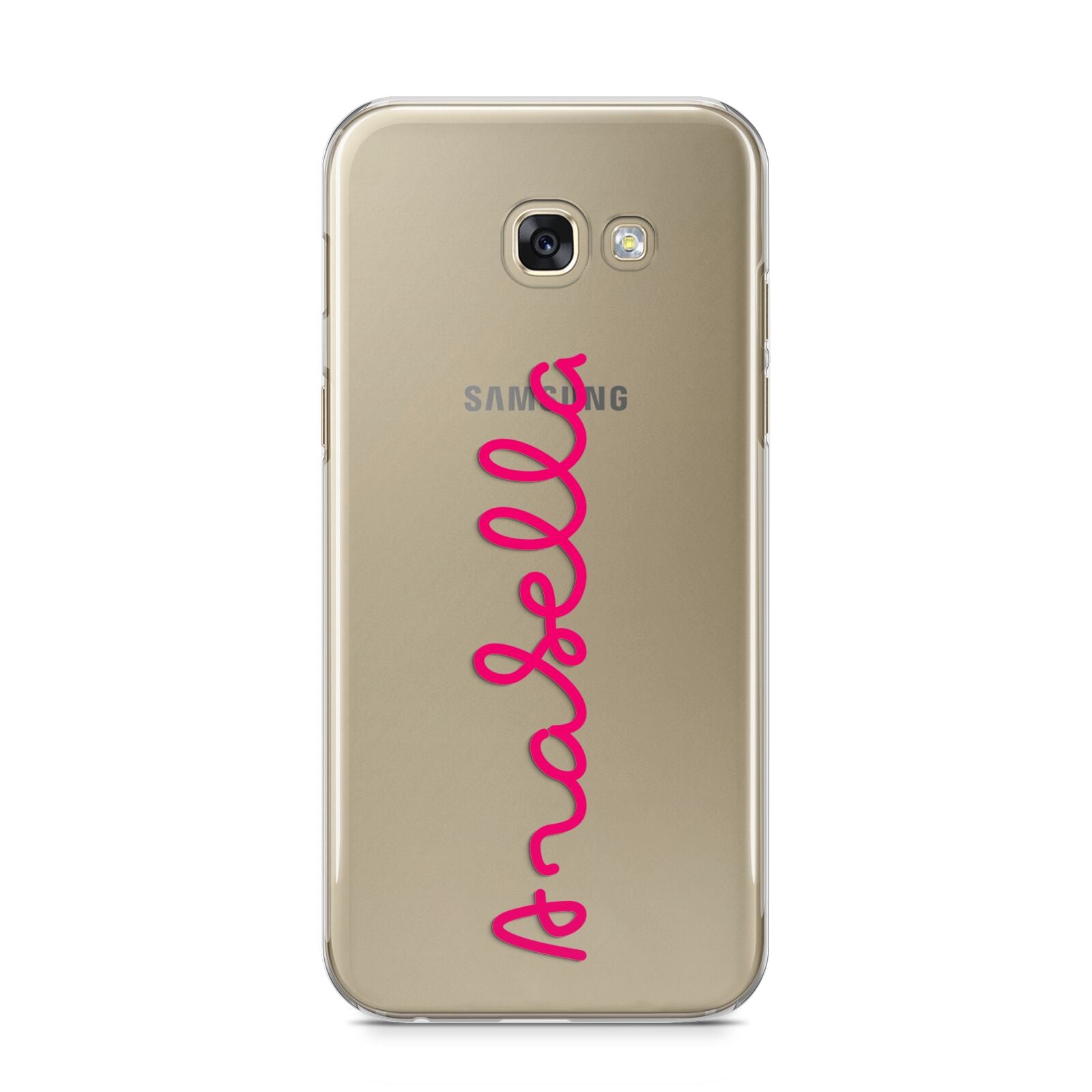 Summer Love Samsung Galaxy A5 2017 Case on gold phone