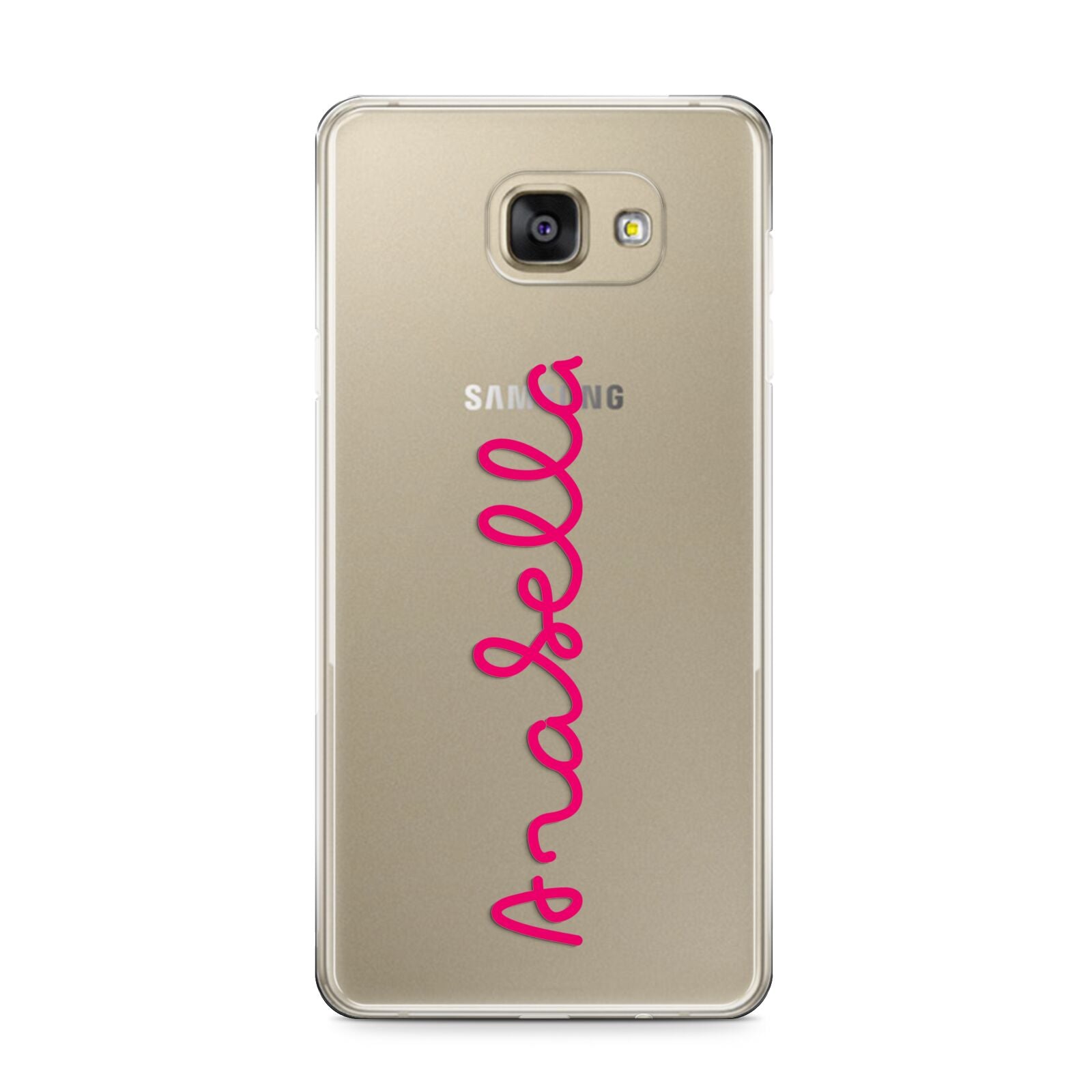 Summer Love Samsung Galaxy A9 2016 Case on gold phone