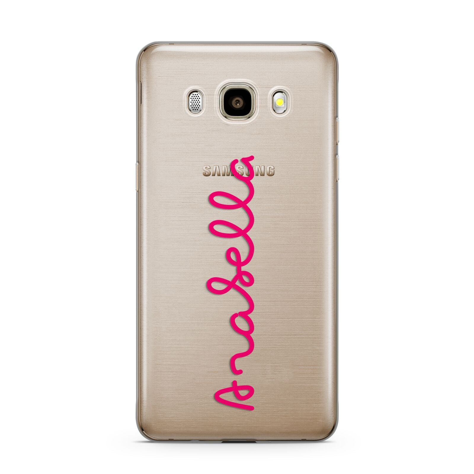 Summer Love Samsung Galaxy J7 2016 Case on gold phone