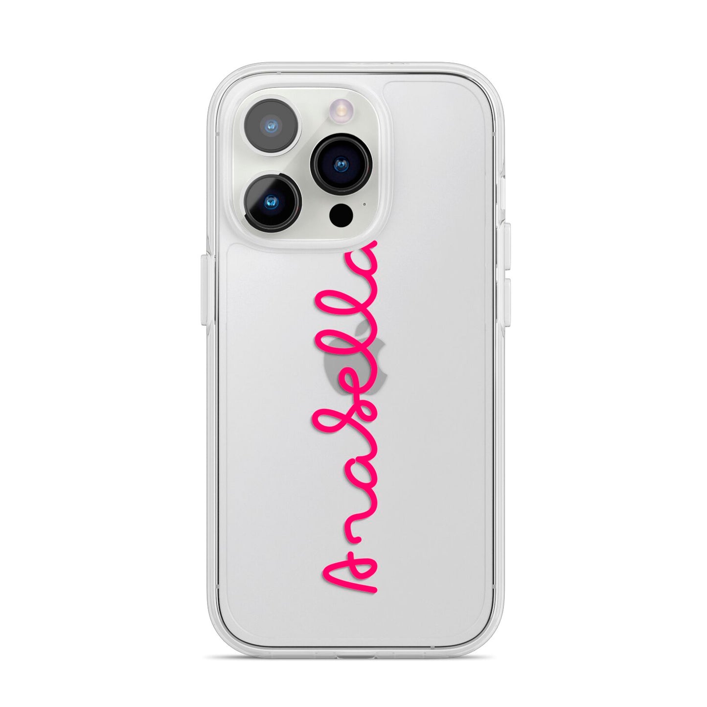 Summer Love iPhone 14 Pro Clear Tough Case Silver