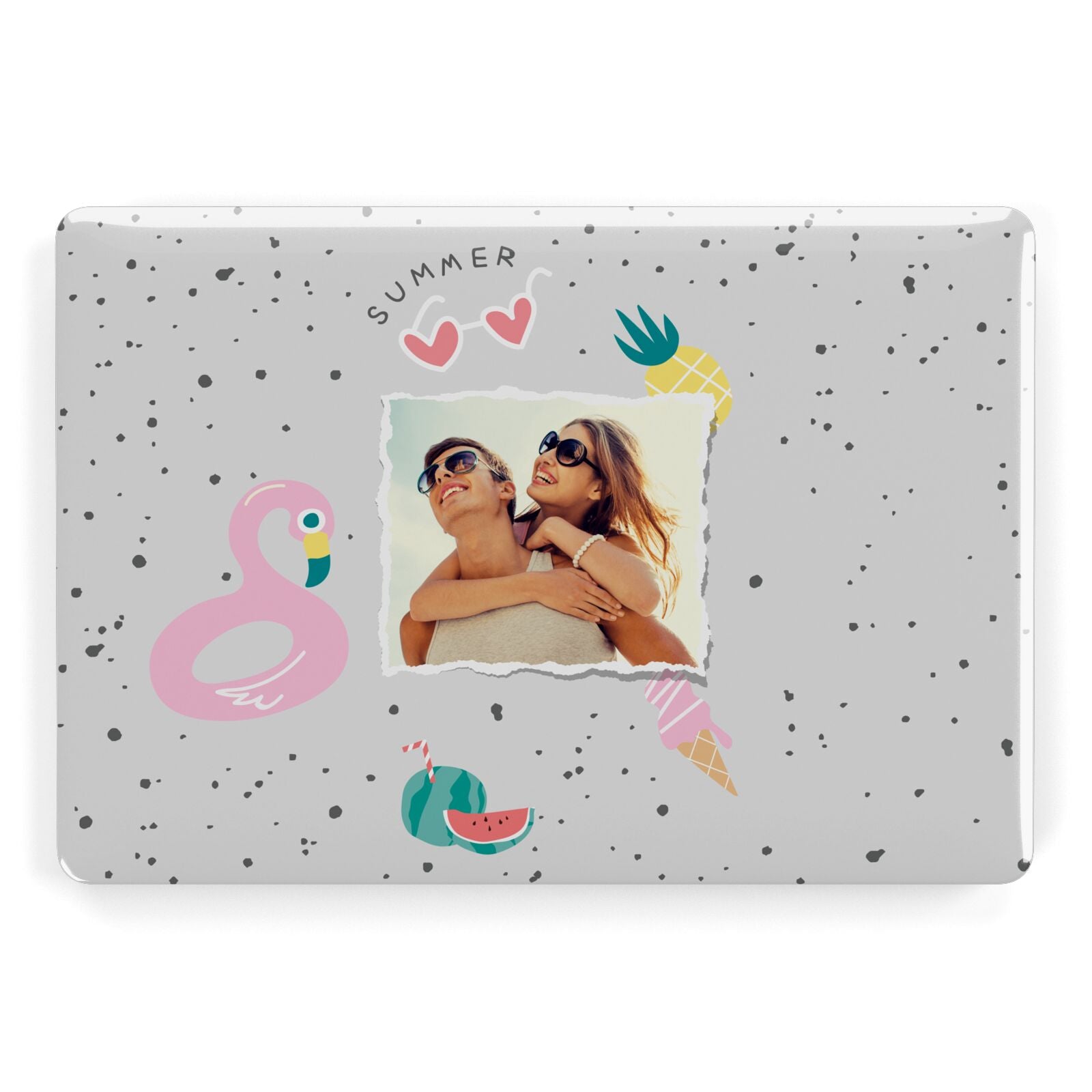 Summer Photo Personalised Apple MacBook Case