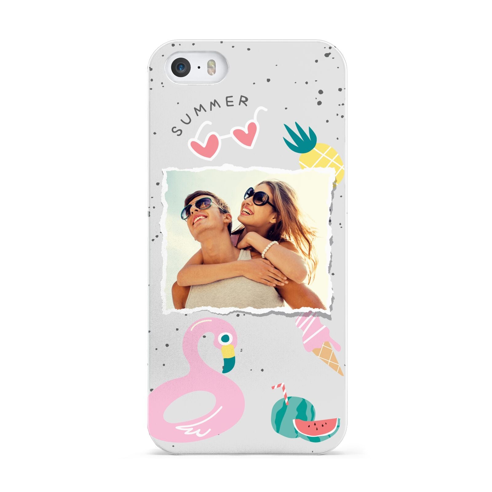 Summer Photo Personalised Apple iPhone 5 Case