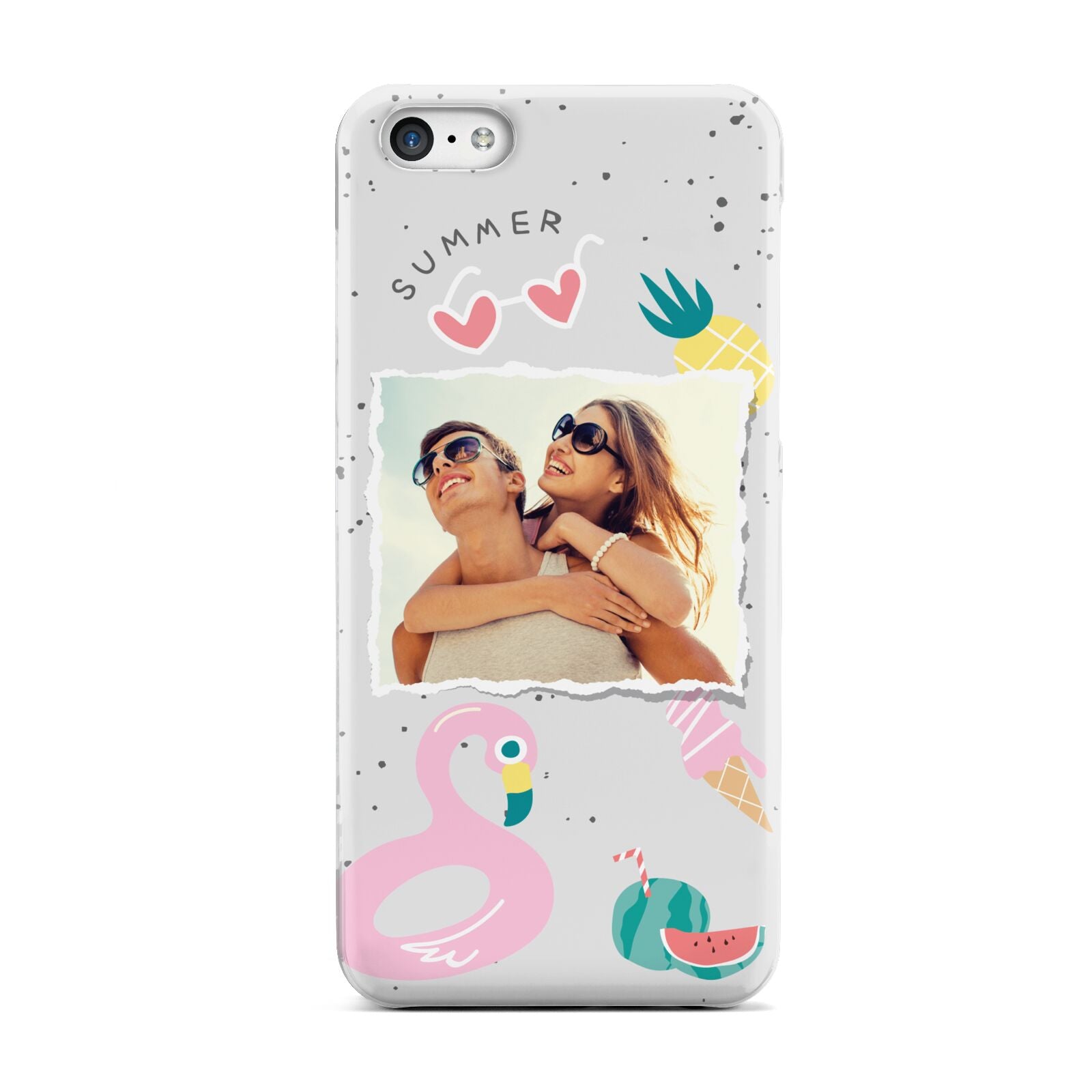 Summer Photo Personalised Apple iPhone 5c Case