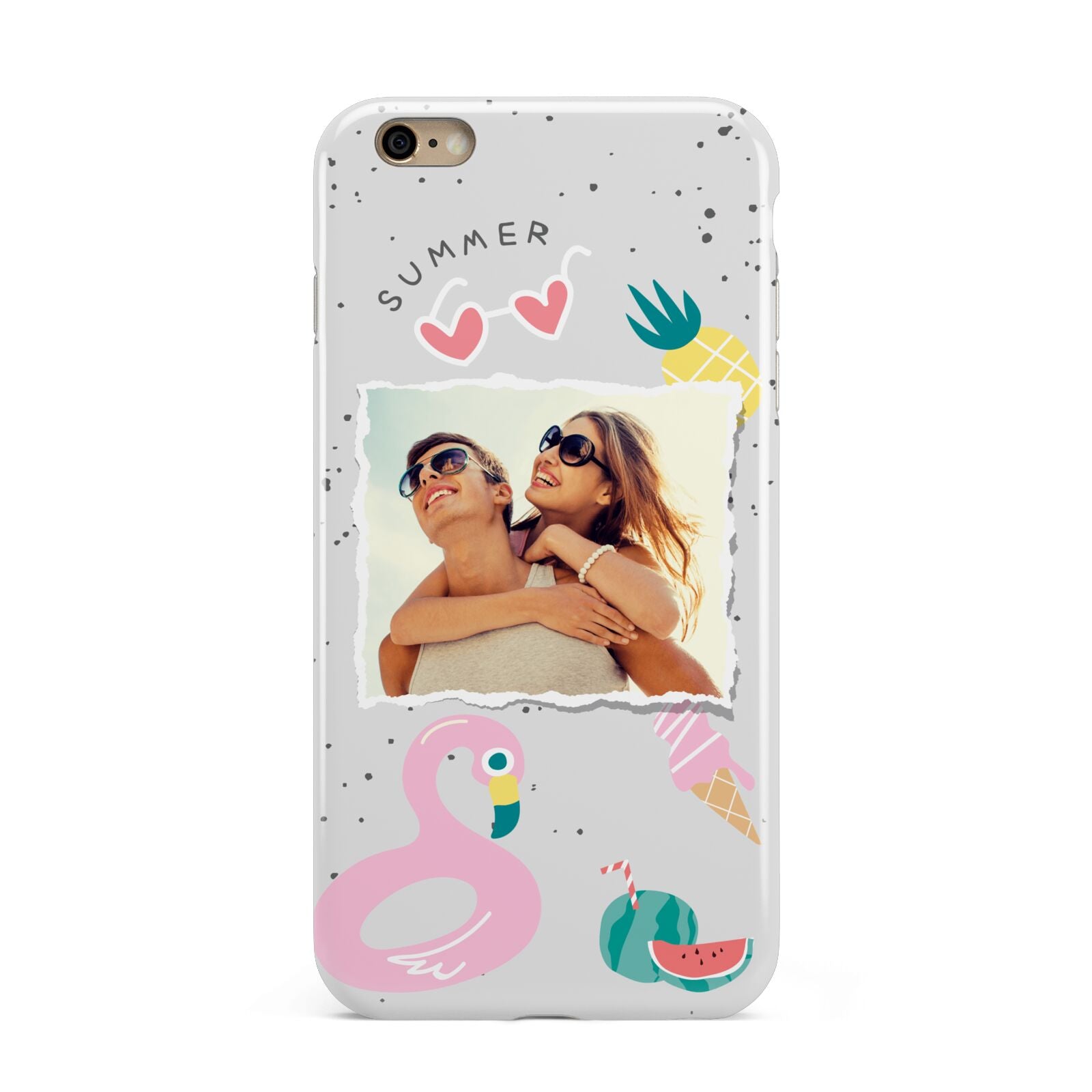 Summer Photo Personalised Apple iPhone 6 Plus 3D Tough Case