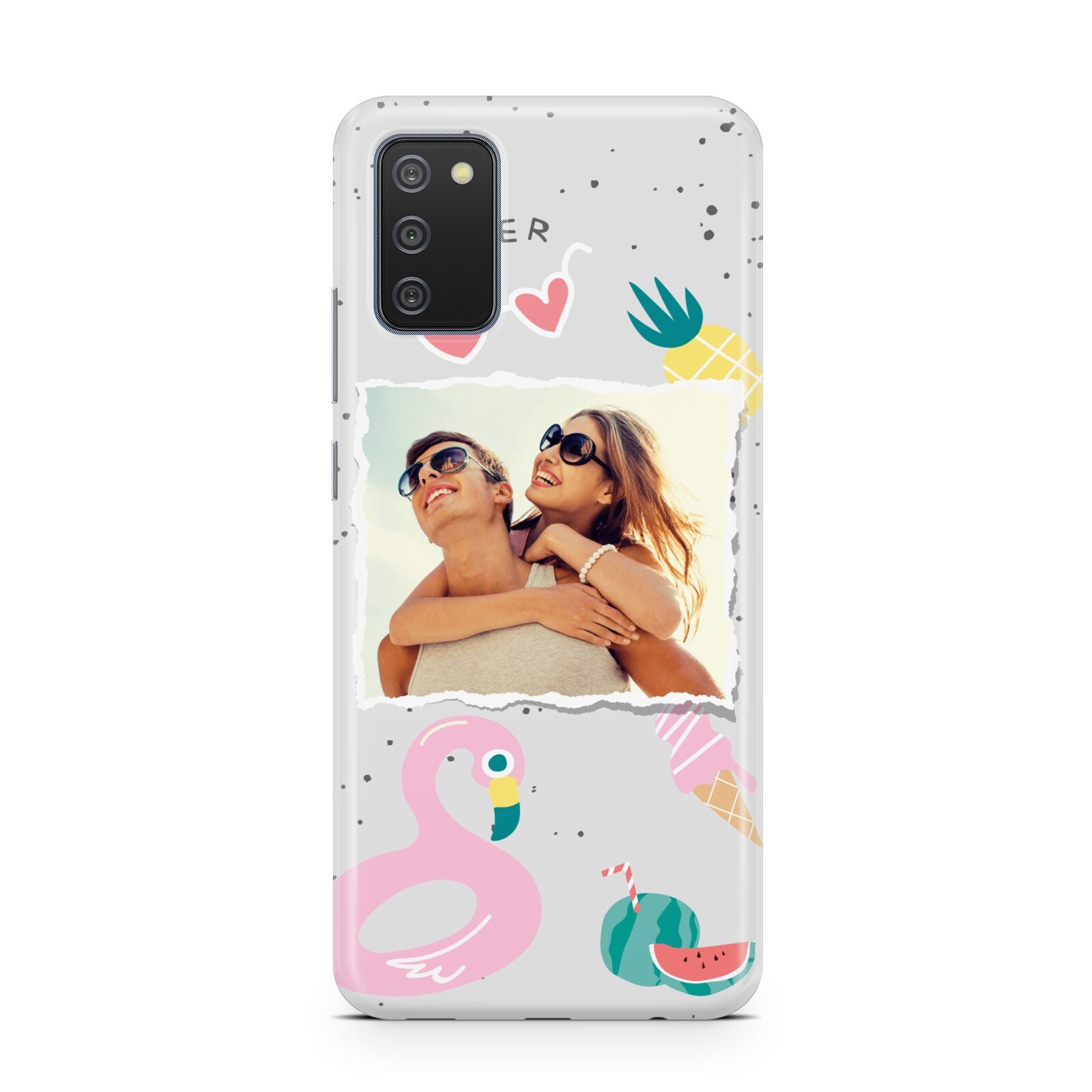 Summer Photo Personalised Samsung A02s Case