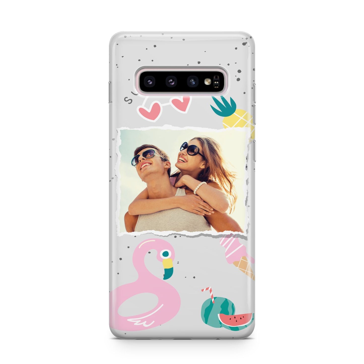 Summer Photo Personalised Samsung Galaxy S10 Plus Case