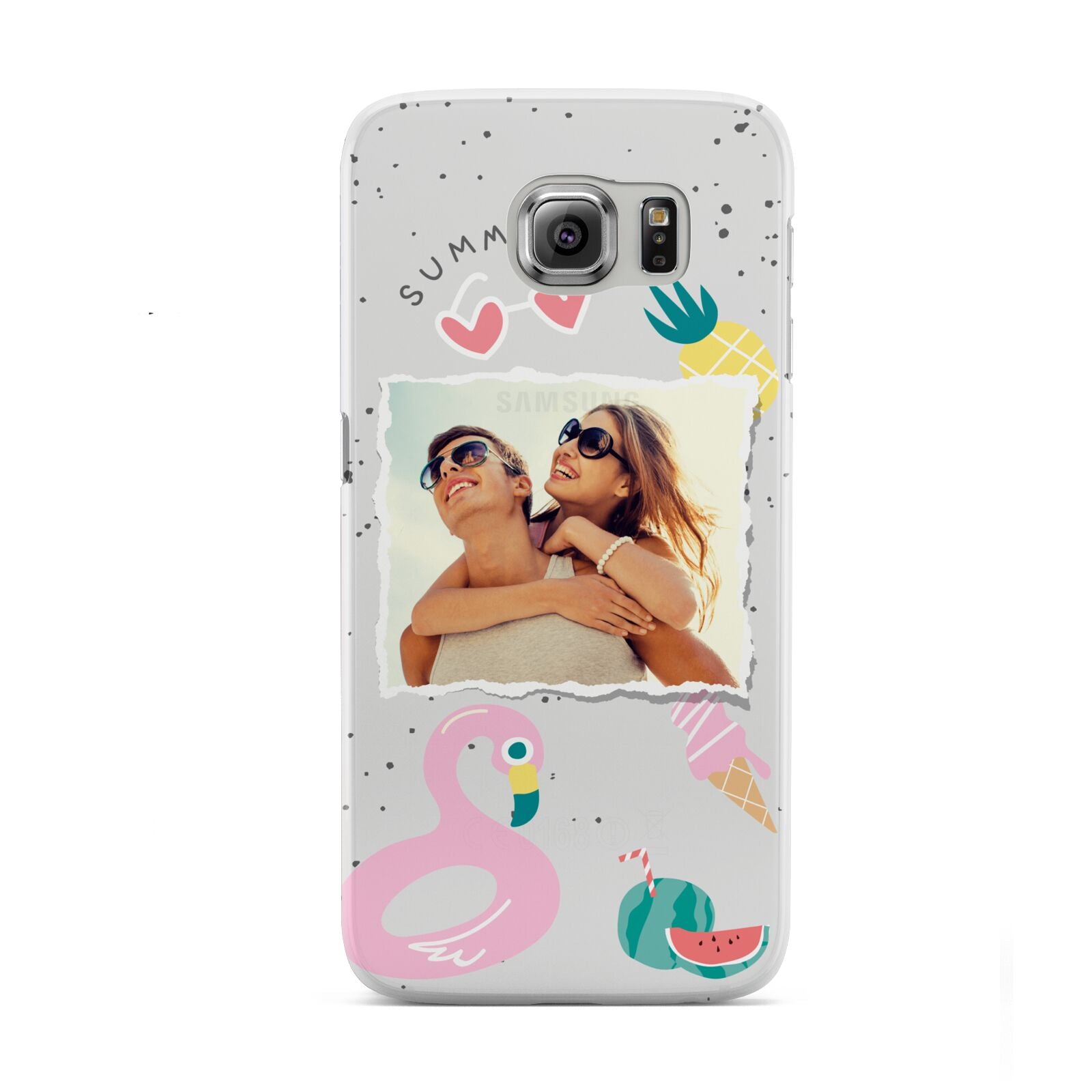 Summer Photo Personalised Samsung Galaxy S6 Case