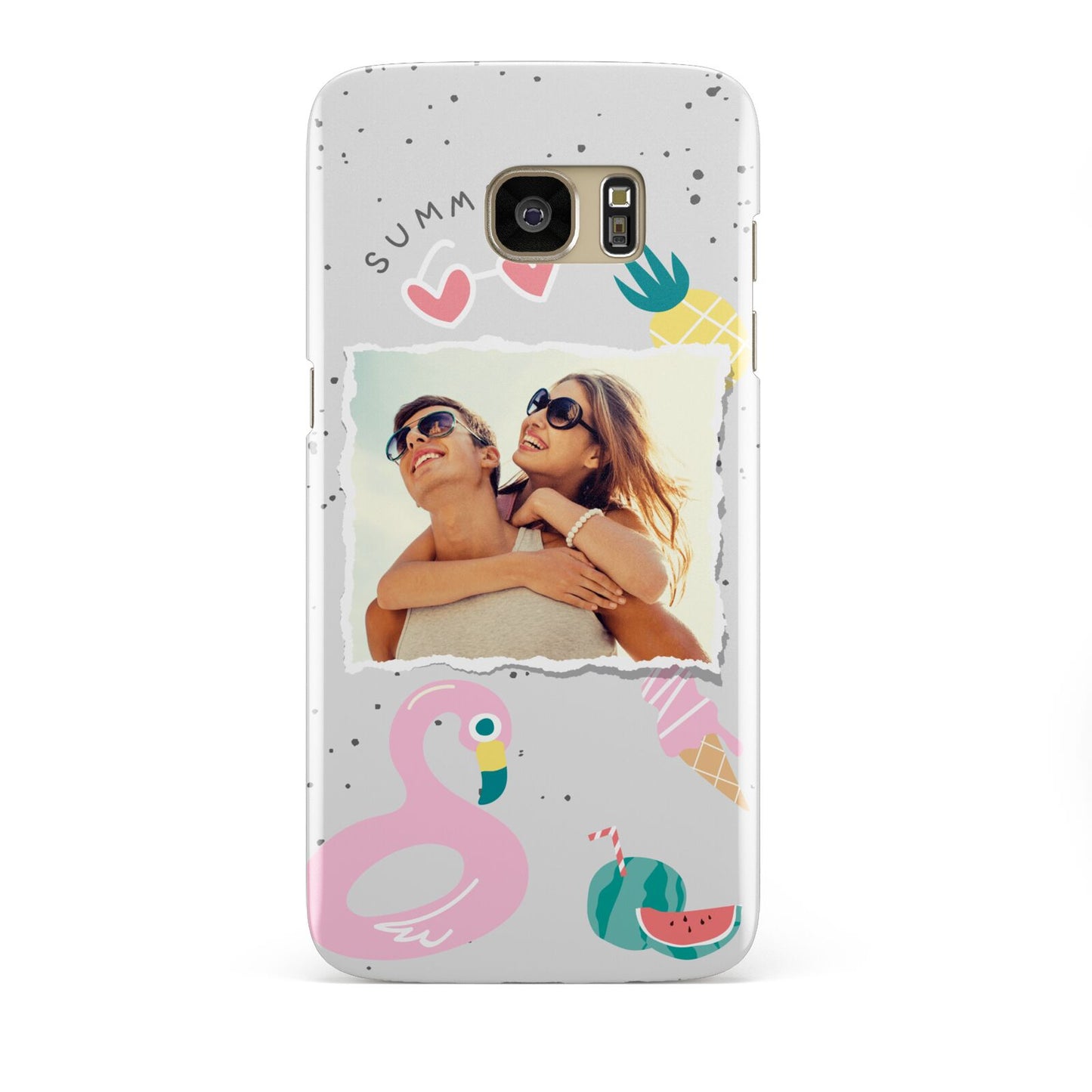 Summer Photo Personalised Samsung Galaxy S7 Edge Case